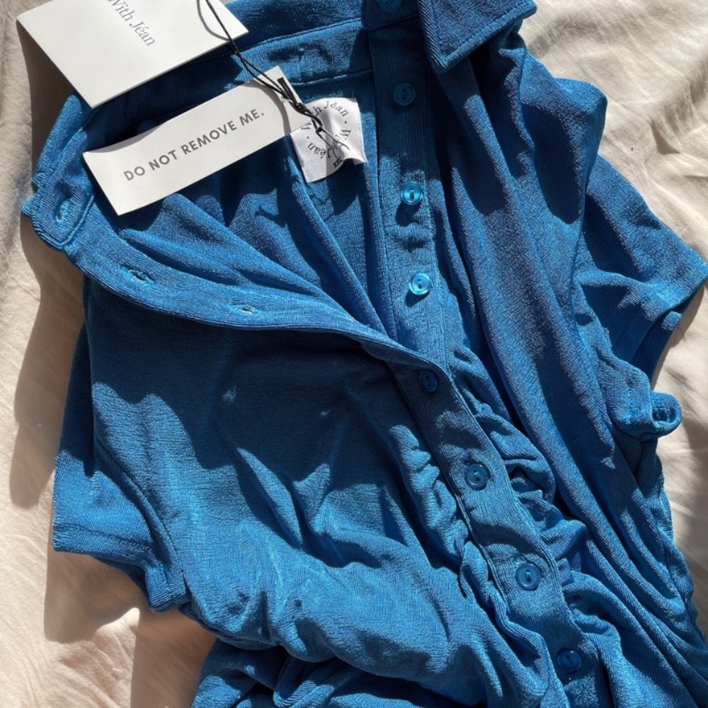 NWT With Jean Alexa Dress in Electra XXS